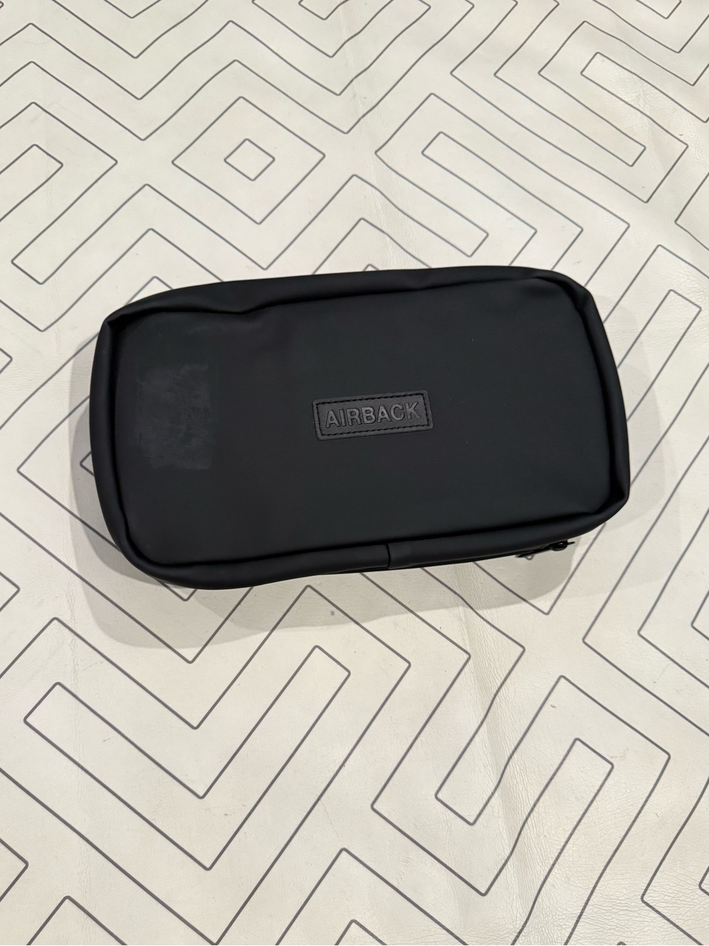 Airback Black Toiletry Bag